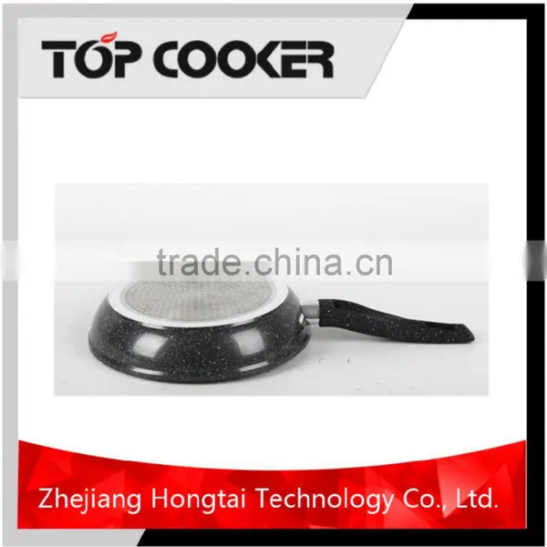 Forged Aluminum Marble Coating Gas Frying Pan photo-2