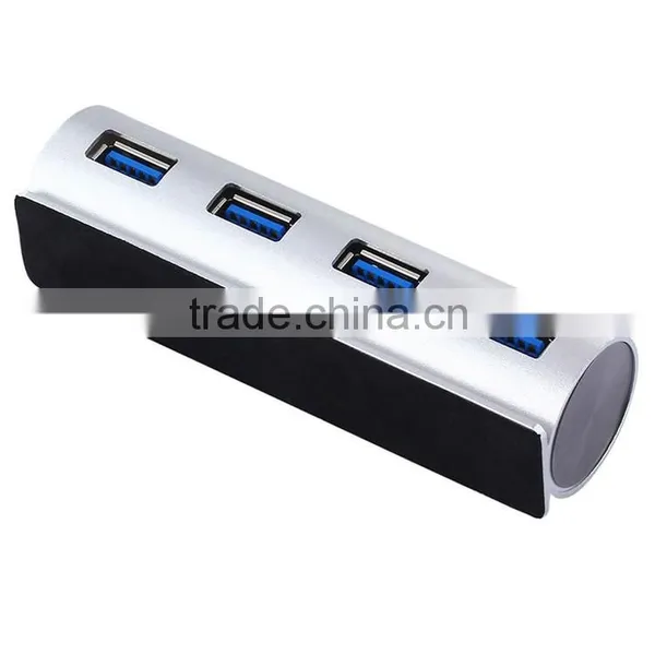 Aluminum Usb3.0 Hub Charger 4 Ports for Charging and Exchange Data photo-3