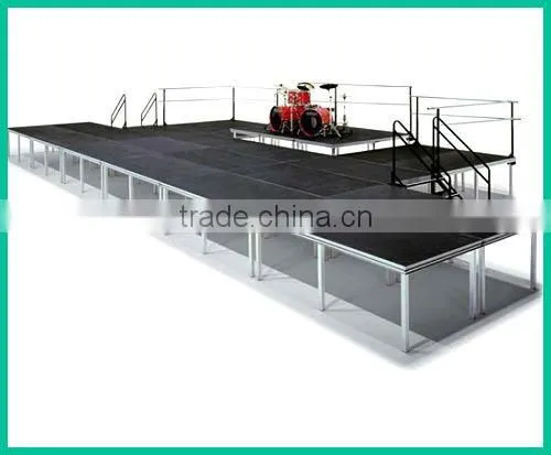 RP Stage Carpet Rental Stage System Mobile Folding Stage photo-4