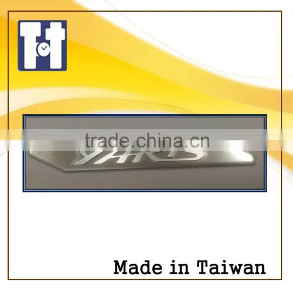Promotional Car Sticker Aluminum Cute Metal Label Sticker photo-4