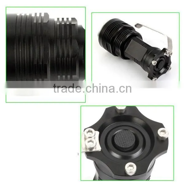 Lumifire 3100A Powerful Flashlight Strong Light Torch, High Power XML T6 LED 1000 Lumen Led Torch Light photo-5