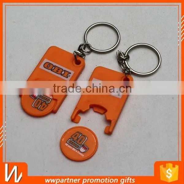Custom Shopping Cart Token Free Plastic 2.3 cm Coin Quality Choice photo-2