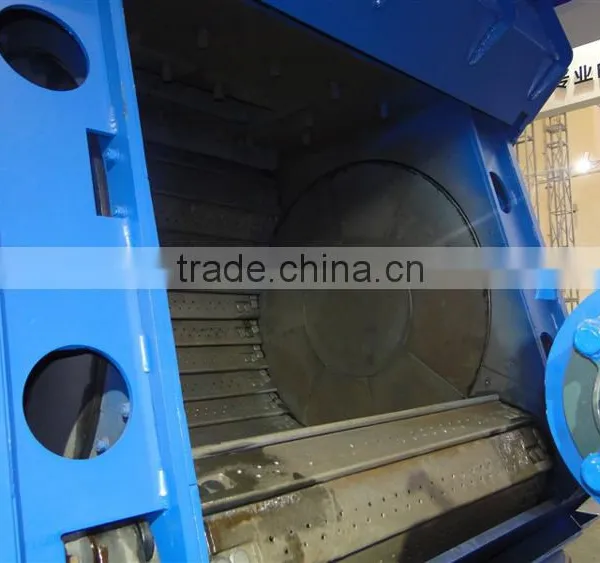 Q32 Tumble Rubber/steel Belt Barrel Shot Blasting Equipment China photo-5