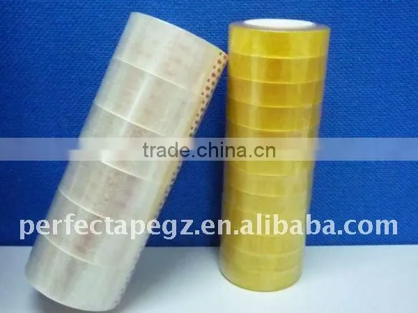 Hot Sale 1" Core BOPP Stationery Tape With Various Colors and Plastic Core photo-3