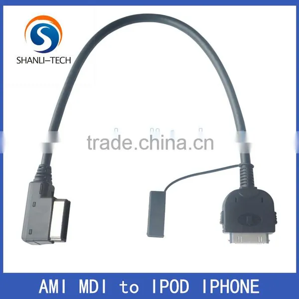 Audi AMI/MMI iPod Aux Cable Adapter fit for MMI 3G system 2009-UP
