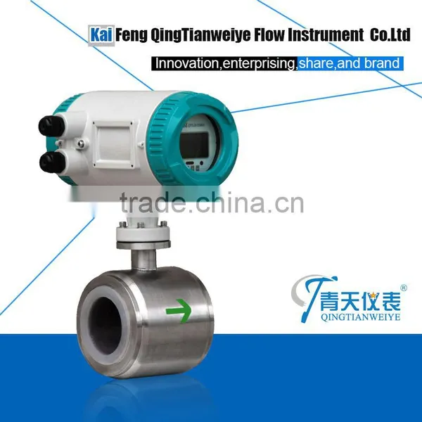 High Quality Sanitary PTFE Liner Electromagnetic Flow Sensor photo-5