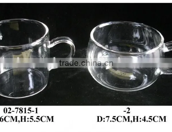 Glass Tea Pot and Cup