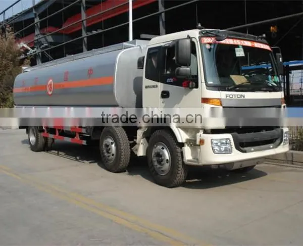 Aumen Auman 3 Axles Oil Truck 26000 Lit Litres Literes Fuel Tank Truck Sale in Russia photo-3