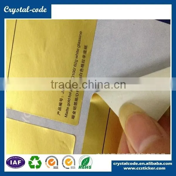 Wholesale Price High Quality Promotional Harmless Plastic Coated Condom Packing Aluminum Foil Sticker photo-4