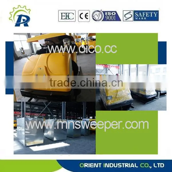 China Factory Exported Directly Battery Use Ride on Linoleum Road Sweeper With Power Supply 36V photo-2