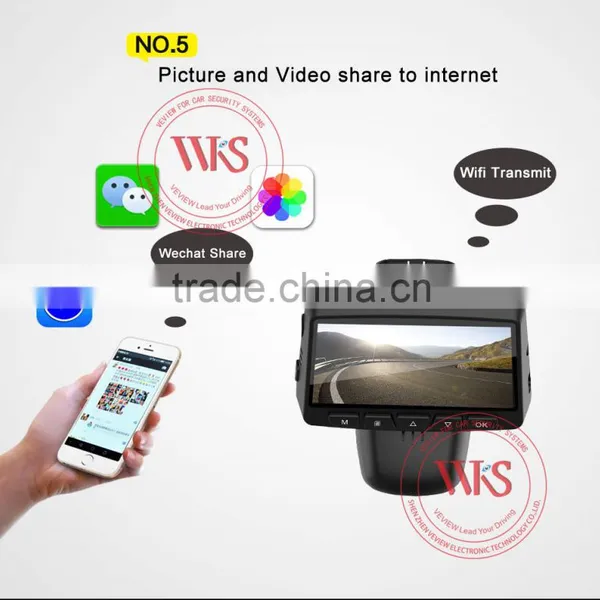 Newest Universal Wireless Hidden Car DVR 2016 Driving ,Supports Wifi Wireless Interconnection photo-3