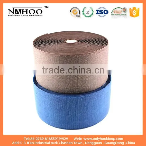Colored Eco-friendly Soft Nylon Hook Tape for Baby Using, Protect Hands and Skin Soft Hook
