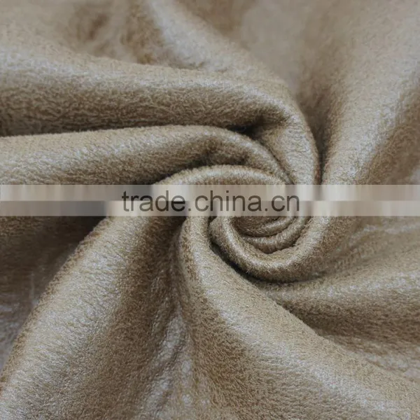 Faux Leather Fabric Cheap/embossed Suede Sofa Fabric/ Faux Elephant Suede Fabric photo-4