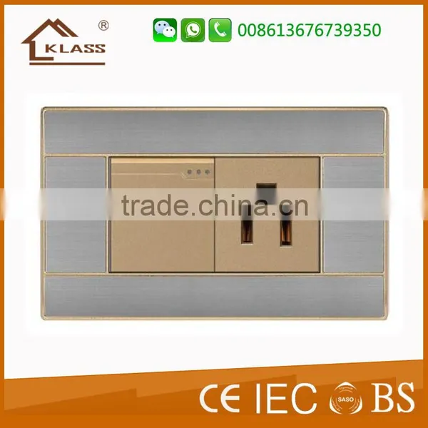 England Style High Quality 3G Stainless Steel Switch photo-4