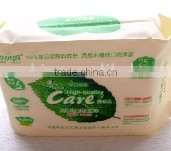 Skincare baby wet wipes private label