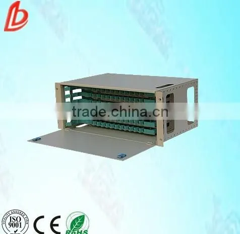 96 Cores Rack Mounted Fiber Optic ODF Patch Panel,ODF Optical Distribution Box photo-2
