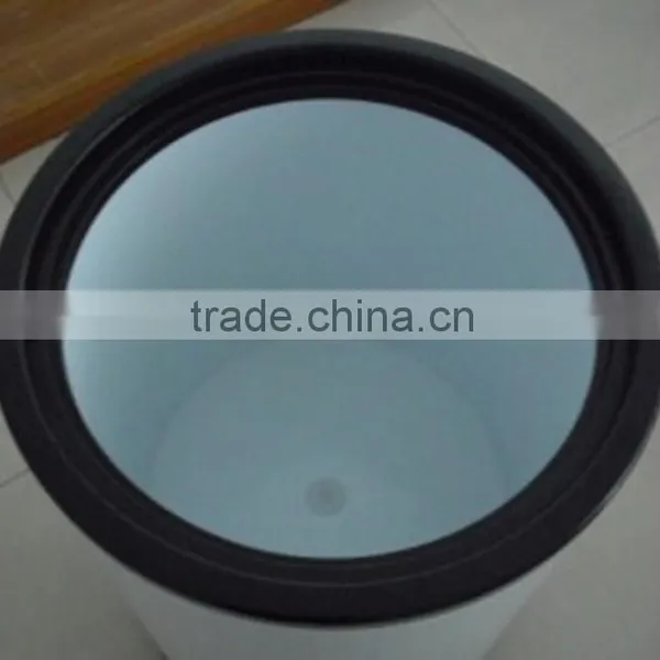 40/65/77/85 Litre Outdoor Promotional Top Open Glass Door Commercial Round Can Shape Cooler Fridge With Wheels photo-3