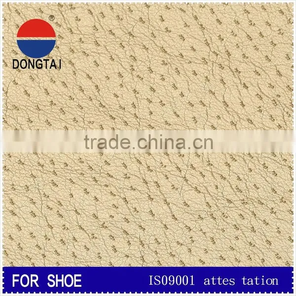2015 Wholesale Artificial Perforated Leather Fabric Factory Direct Sale photo-2