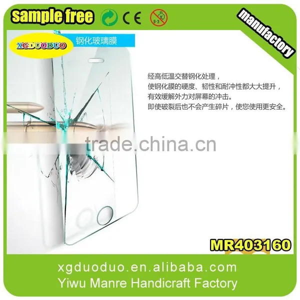 100% Cover Wholesale Tempered Glass Screen Protector for Iphone 6 Plus photo-2