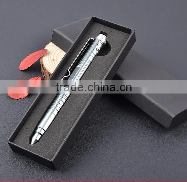 2016 Hot Selling Good Quality Tactical Pen With Tungsten Steel Head and LED Flashlight photo-6