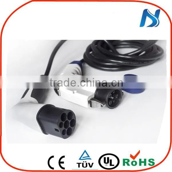 Euroepan Stanadrs TUV CE ev Charge Extension Cord 32a Electric Car J1772 - 62196 photo-5