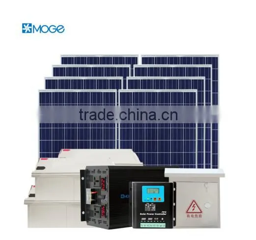 Moge Poly Working Model of Solar 3kw off Grid Tracking System photo-2