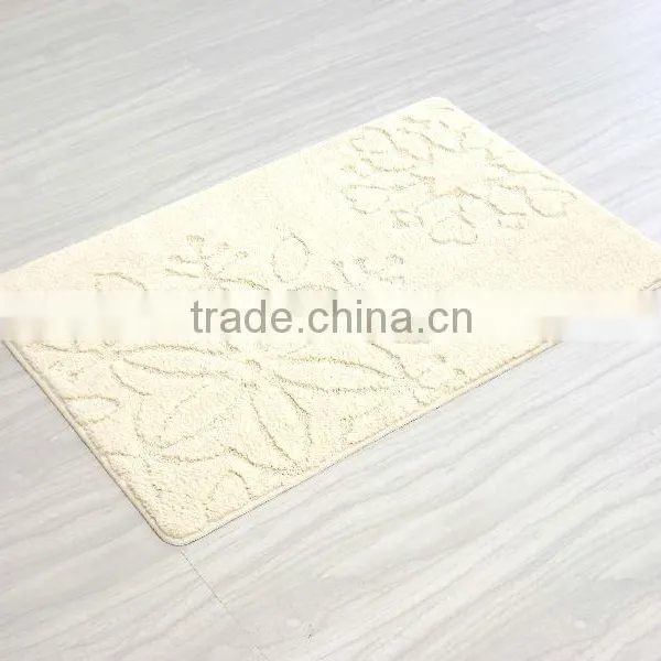2016 DaDa Solid Clocr 100% Polyester Anti_slip Bathroom Mat photo-2