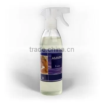 Freshener For Textile And Fabric, With Mandarin, Neroli, Violet and Rosewood. Private Label Available. Made in EU