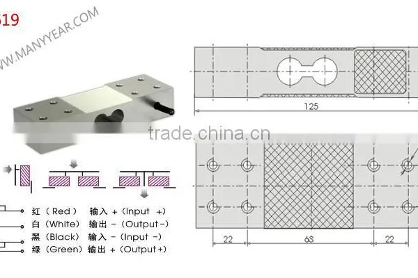 Pricing Scale Load Cell, Kitchen Scale Load Cell photo-2