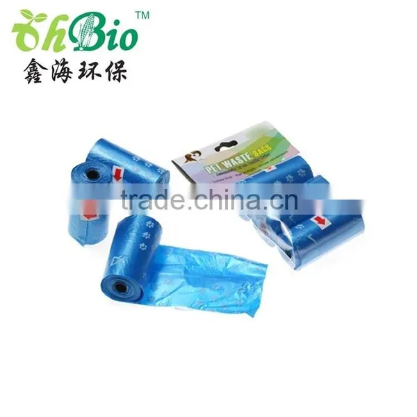 2016 Cornstarch 100% Biodegradable Bag, Dog Waste Bag for Home and Community
