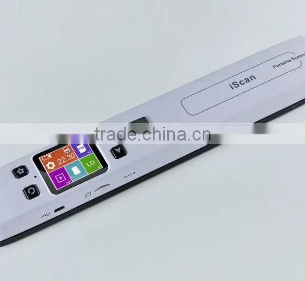 High Speed Portable Scanner A4 Size Document Scanner 1050DPI JPG/PDF Support 32G TF Card Mini Scanner Pen With Pre View PIcture