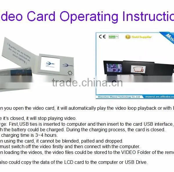 Professional Manufacturer Digital Business Card Business Video Message photo-2