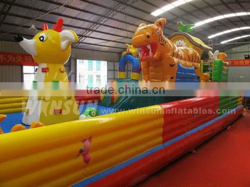 Best Quality Durable Amusement Sport Games Inflatables Fun City With CE EN71 Approved for Outdoor Use photo-3