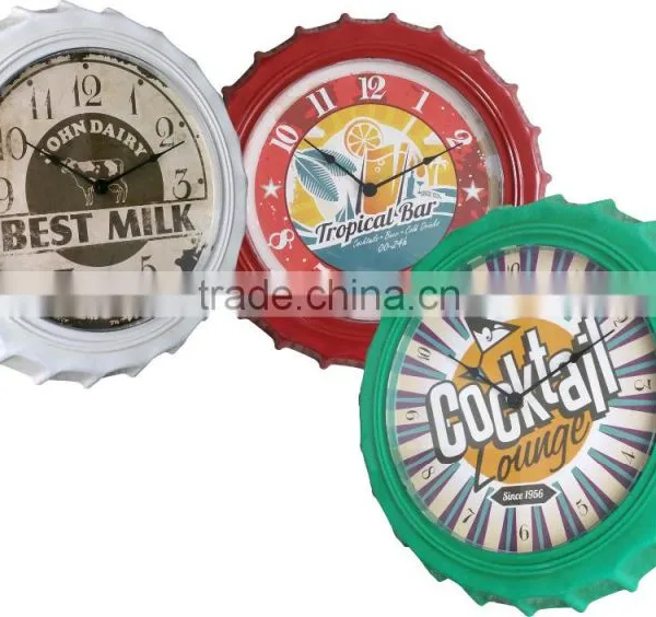 Metal Wall Clock for Decoration