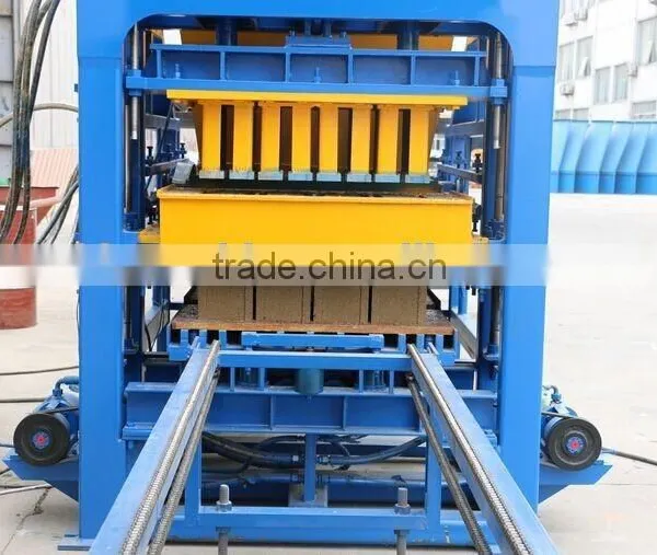 QT4-15C Quality Assurance Hydraulic Concrete Paver Interlocking Brick Machine photo-4