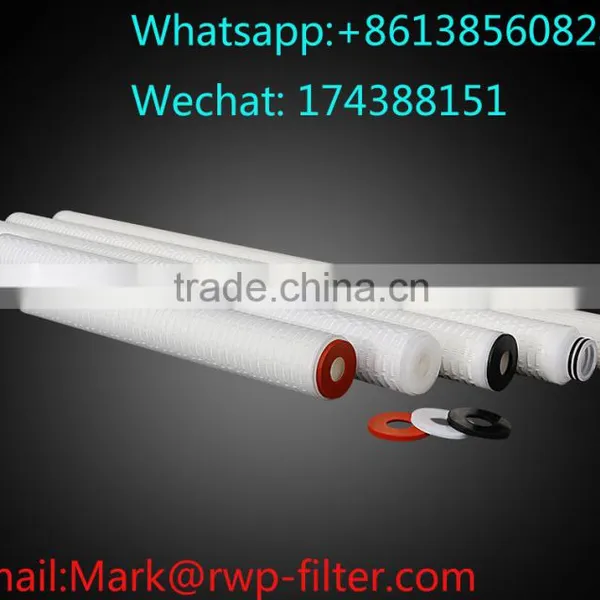 Micron Pleated Alkaline Water Filter Cartridge Pleated Filter Water/ Cheap pp Pleated Filter Cartridge photo-2