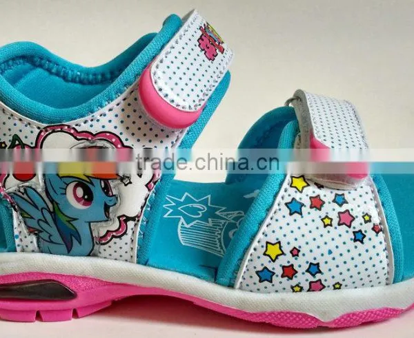 X17017 2016 Wholesale Girls pu Sandals Children Sandals