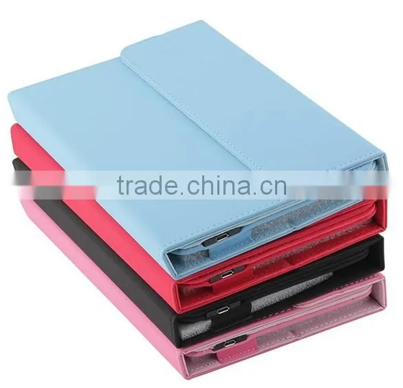 Universal PU Leather Tablet Case With Keyboard Wireless for 7-8 Inches, Android ISO System-TY4708 photo-5