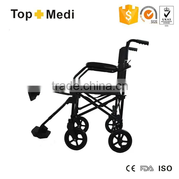 Aluminum Lightweight Travel Wheelchair for Disabled People/silla de Ruedas Para Viaje photo-4