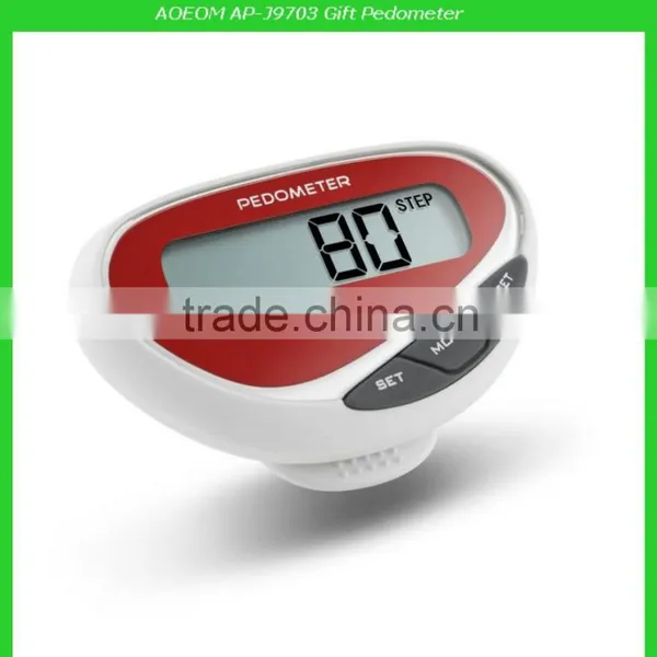 Advertising gift pedometer with CE and Rohs