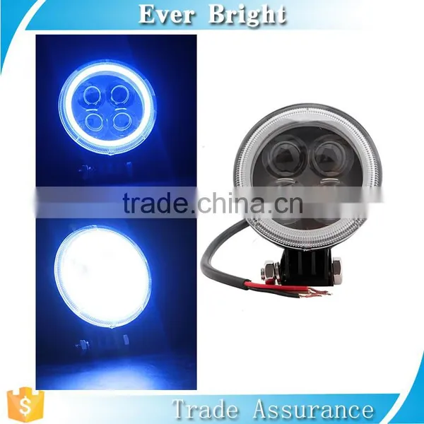 9-16V dc Work Led Light With Angle Eye Waterproof 12W 4D Led Working Light photo-4