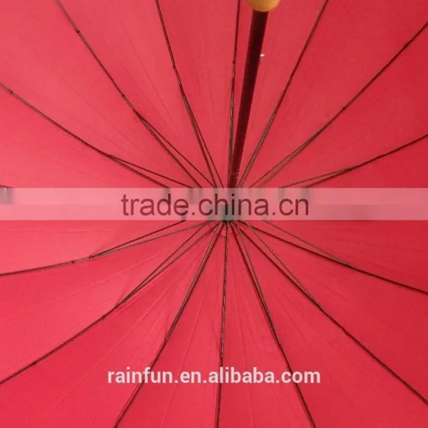 16k Manual Open Strong Windproof Golf Umbrella photo-4