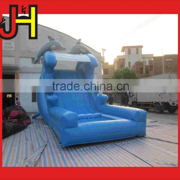 Inflatable Slide Type Customized Dolphin Inflatable Water Slides For Sale photo-4