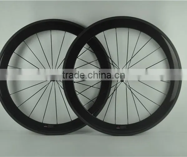 Bicycle Wheel Rims, Tubular 60mm Depth 700c Road Bicycle Full Carbon Rims photo-6