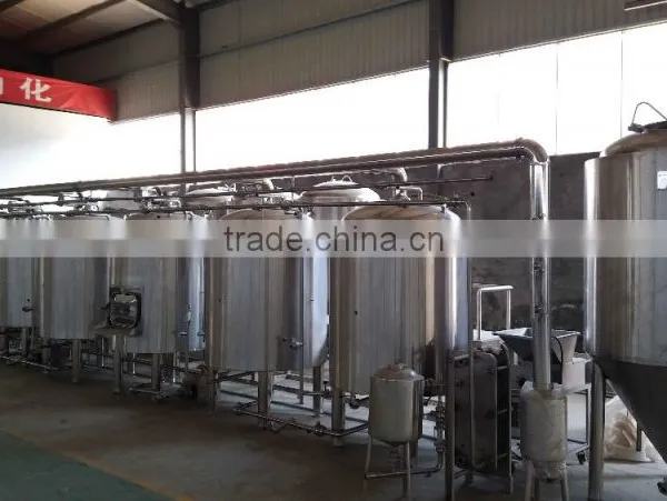 300L Laboratory Beer Equipment Brewhouse Mash System Set Brewery Pilot Equipment photo-4