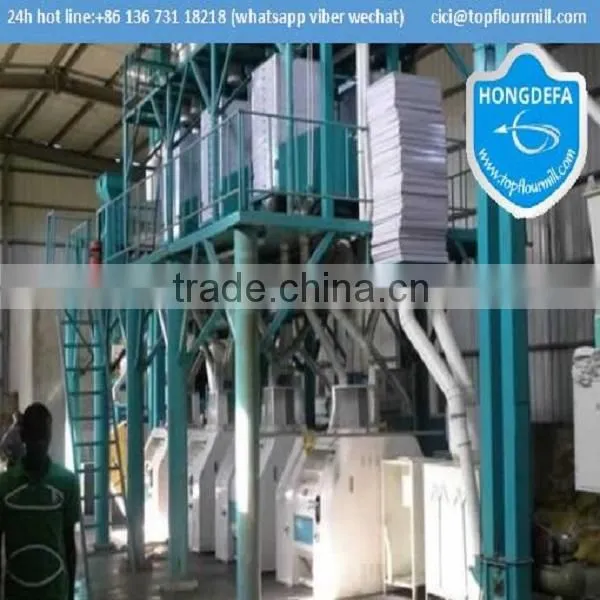 50t Maize Flour Milling Machine in Africa photo-6
