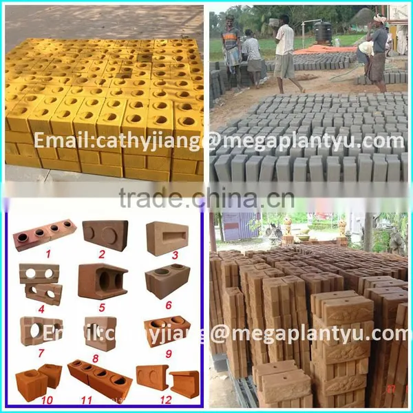 Trade Assurance Small Clay Soil Interlock Brick Making Moulding Machine Price in India photo-4
