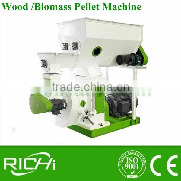 Hot Selling 1-1.5 T/h Ring Die Rice Husk Pellet Mill Machines Price photo-6