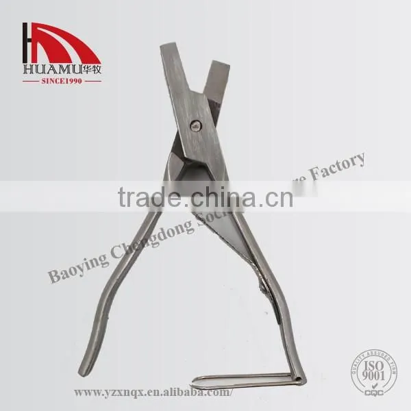 Pig Ear Notcher in V Style150*40 mm photo-2