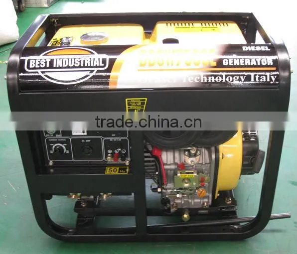 Best Seller!!! Max.Current 190A Open/Silent 5KW Diesel Welder Generator photo-2